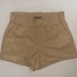 Leather Shorts